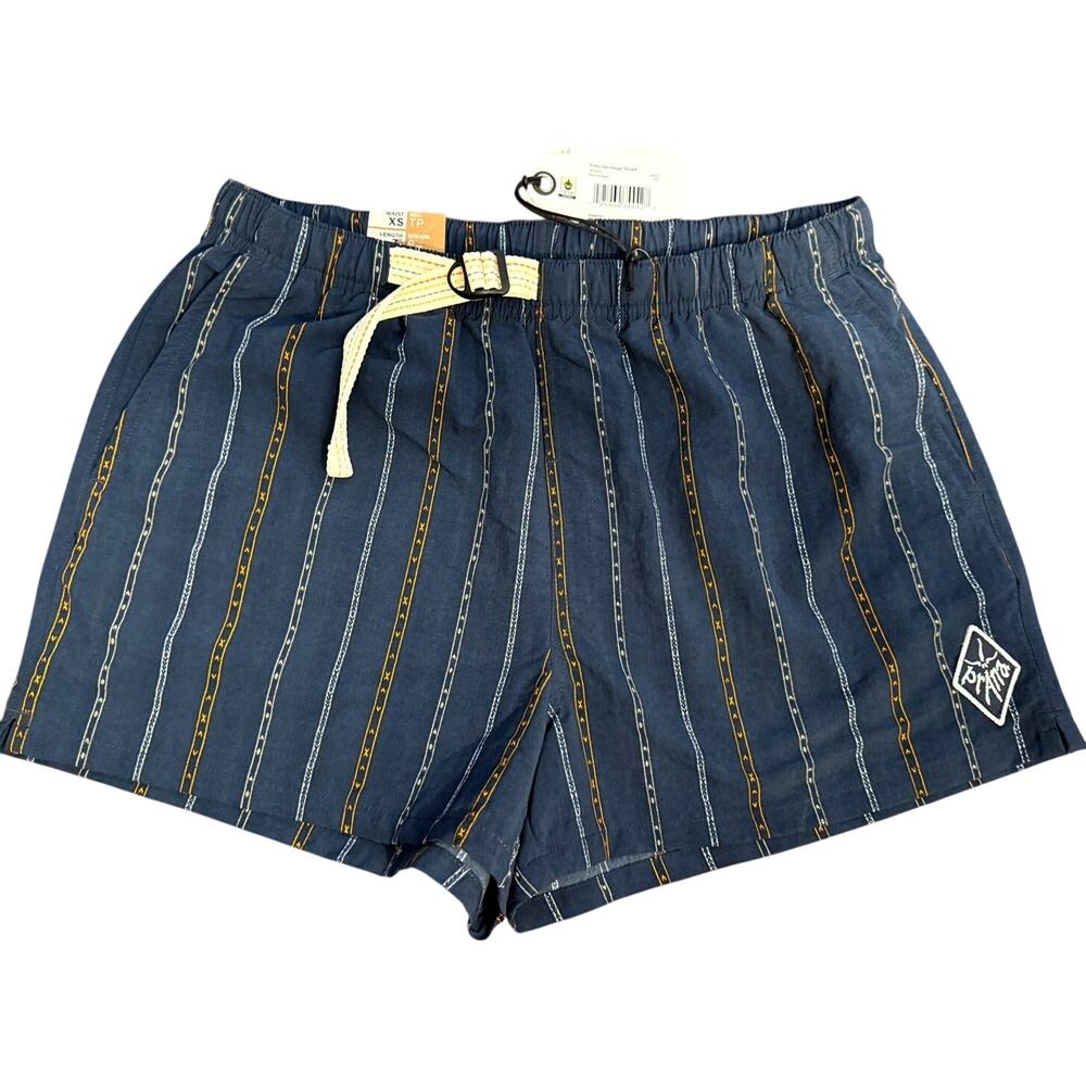 Prana Indio Heritage Short Women's Size XS with 3" Inseam NWT